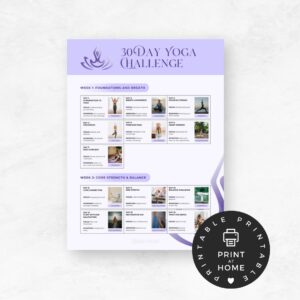 30-Day Yoga Challenge Program