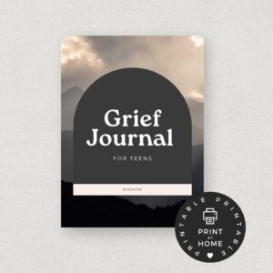 Grief Journal for Teens: Navigating Loss and Healing